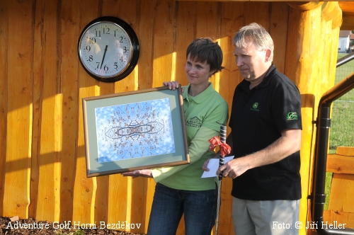 Adventure Golf Horní Bezděkov - Jitka Vlčková Luboš Procházka
